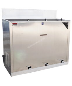 ตู้กดน้ำเย็น ระบบปิด เท้าเหยียบ ก๊อกน้ำพุ 3 ก๊อก MAXCOOL รุ่น MC-RF03