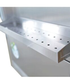 กล่องรองน้ำยื่น สแตนเลส MAXCOOL รุ่น WFACBS